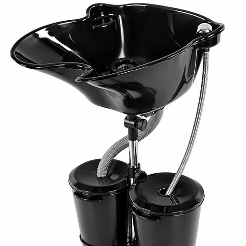 Adjustable Portable Shampoo Bowl with Electric Pump – Open Box
